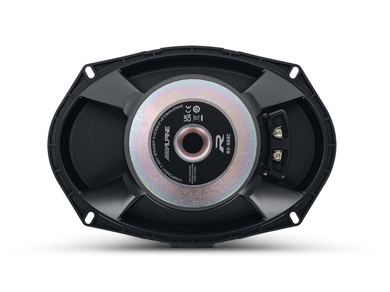 Alpine R2-S69C 6 X 9" R-Series Component 2-Way Speakers