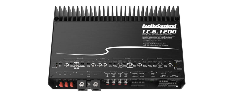 AudioControl LC-6.1200 6-Channel Amplifier