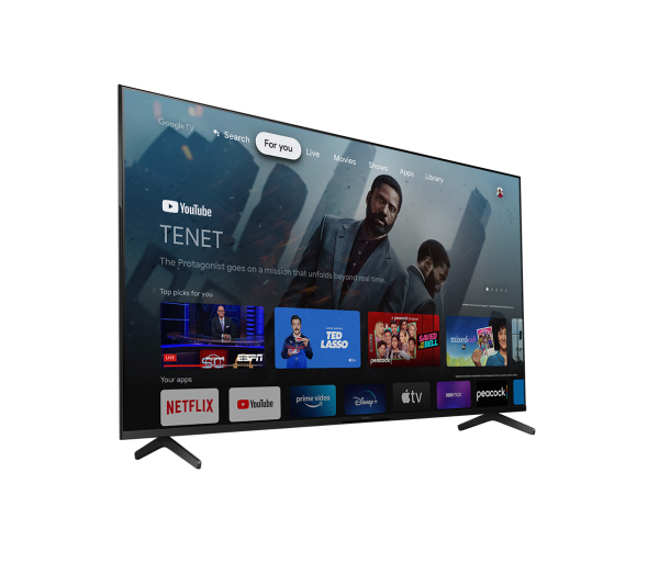 Sony 55" X80K 4K Ultra HD High Dynamic Range (HDR) Smart TV with Google TV (KD55X80K)