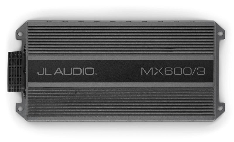 JL Audio MX600/3 3-Ch. Class D Full-Range Marine Amplifier, 600 W