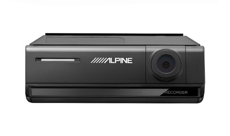 Alpine DVR-C320R Night Vision Dash Camera Bundle (Front + Rear) with Built-In Drive Assist