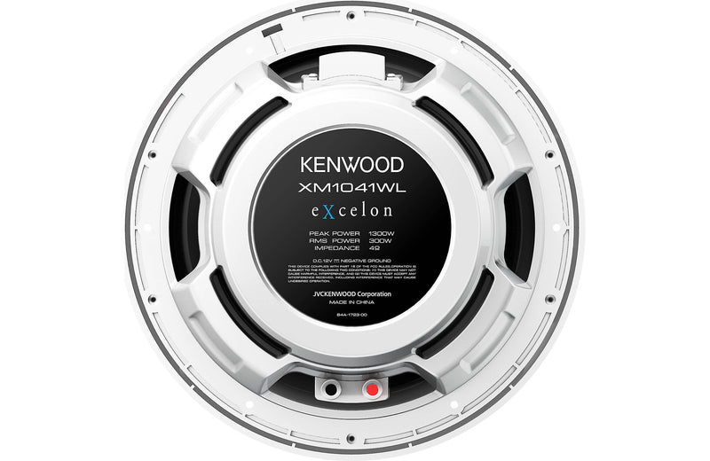 Kenwood Excelon XM1041 10" Marine Subwoofer