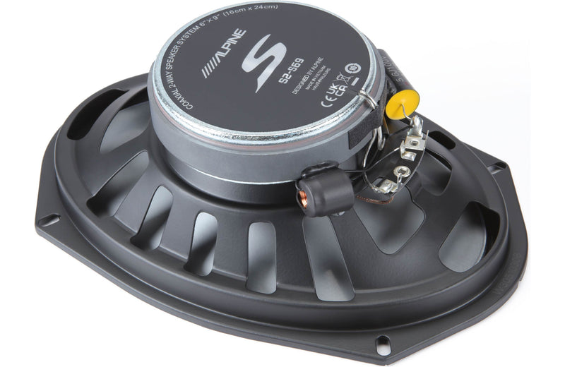 Alpine S2-S69 6 X 9" Coaxial 2-Way Speaker