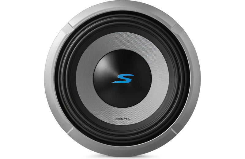 Alpine S2-W10D2 S-Series 10" Subwoofer with Dual 2-ohm Voice Coils