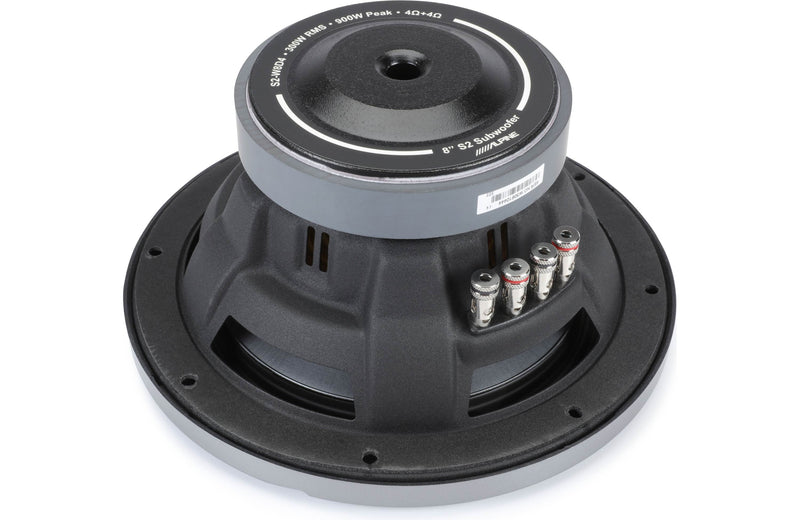 Alpine S2-W8D4 S-Series 8" Subwoofer with Dual 4-ohm Voice Coils