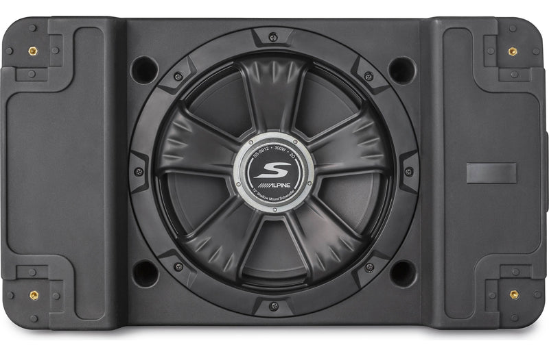 Alpine SS-SB12 12” S-Series Shallow Preloaded Subwoofer Enclosure