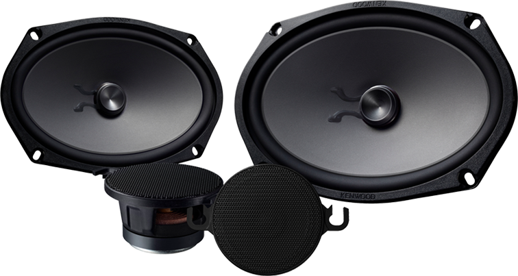 Kenwood KFC-XP6902C 6x9" 2-3/4" Component Speaker System