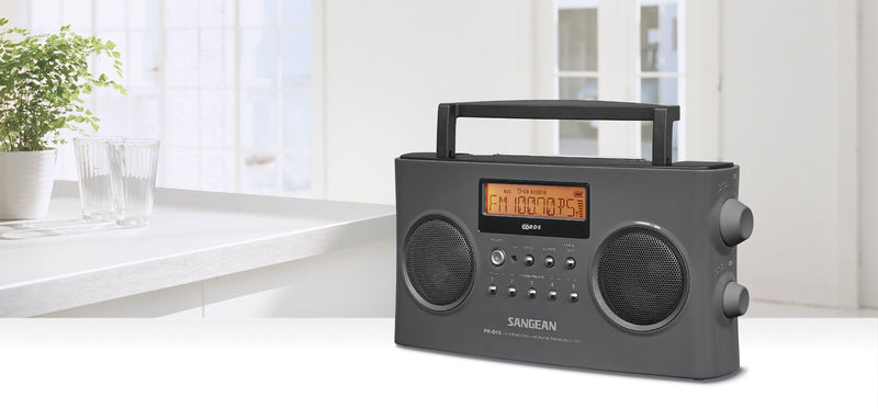 Sangean PR-D15 FM-Stereo RDS (RBDS) / AM Digital Tuning Portable Receiver