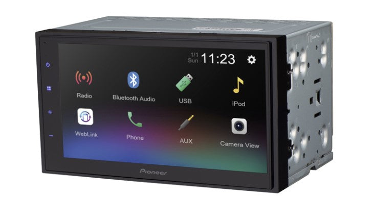 PIONEER DMH-341EX 6.2"- Resistive Glass Touchscreen, Amazon Alexa Bult-in when Paired w DVD Receiver