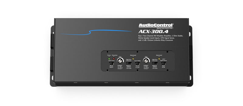 AudioControl ACX-300.4 All-Weather 4 Channel Amplifier with Accubass®